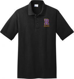 Port & Company Core Blend Pique Polo, Black